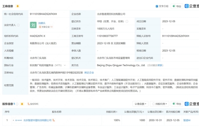 智譜AI北京新公司成立，加速人工智能應用軟件開發(fā)布局